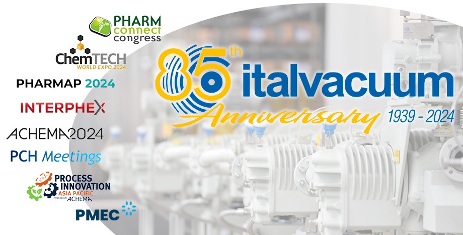 All the international chemical-pharmaceutical fairs Italvacuum will attend in 2024