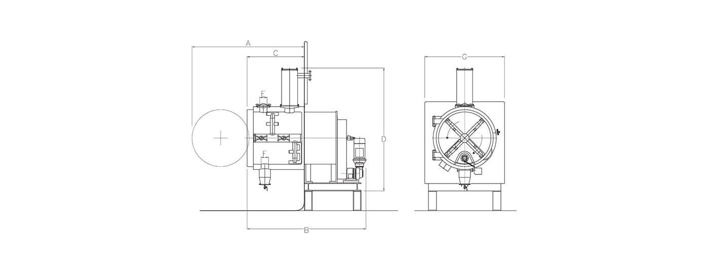 Maße CosmoDry System