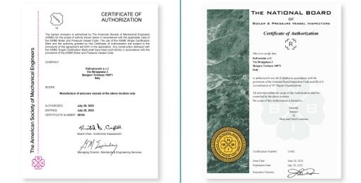 ASME Certification mark renewal and "R" Repair symbol